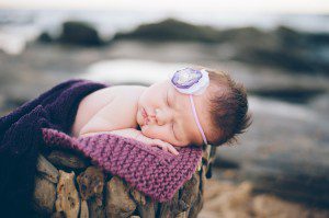 Sunshine Coast Outdoor Newborn Photographer - Zea